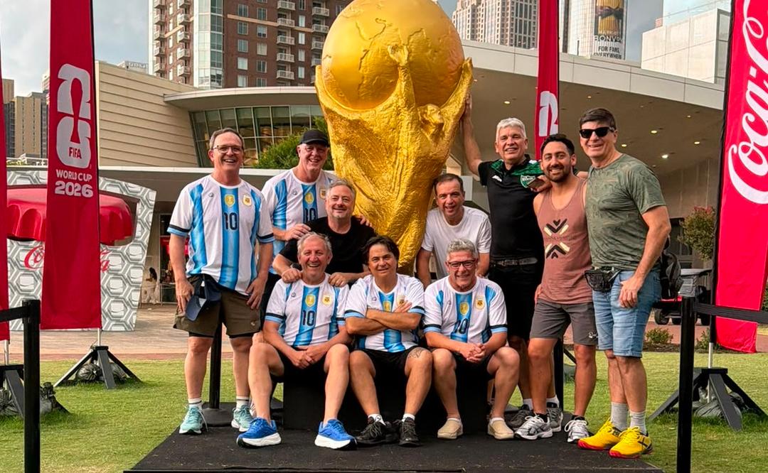 Diez sanjuaninos viajaron tres años para acompañar a la Selección en Estados Unidos