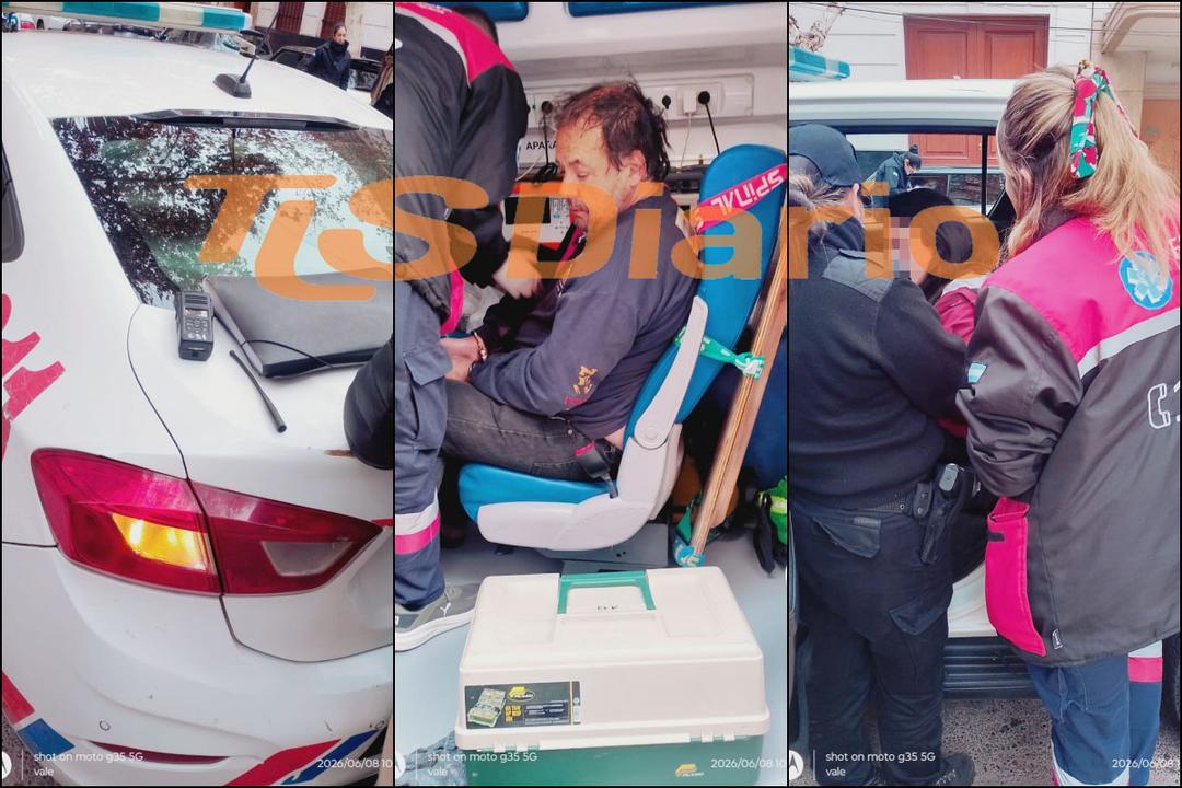 Una denuncia por violencia de género terminó con dos detenidos y tres policías lesionadas en Mitre