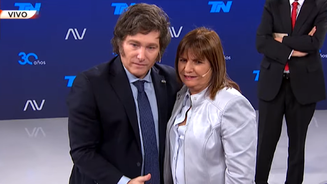 Una medición ubica a Milei arriba en escenarios de balotaje frente a Bullrich y Kicillof