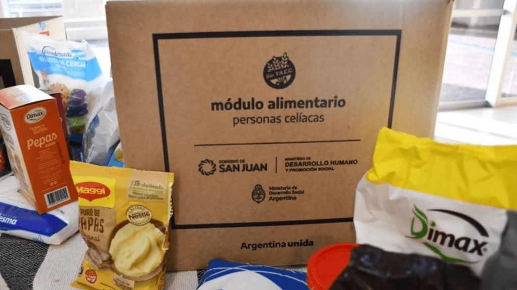 La ayuda para celíacos en San Juan vuelve a manos de Nación