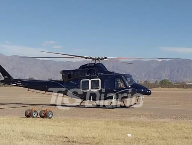 Valle Fértil: buscan un helicóptero con seis ocupantes tras cortarse el contacto en un ejercicio
