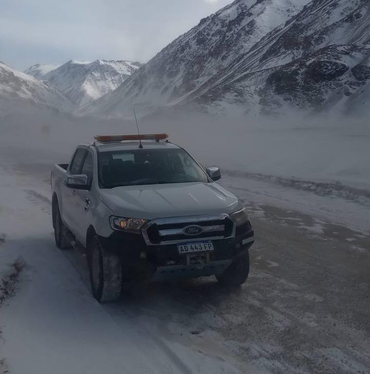 Hielo y neblina condicionan la circulación en rutas nacionales de San Juan