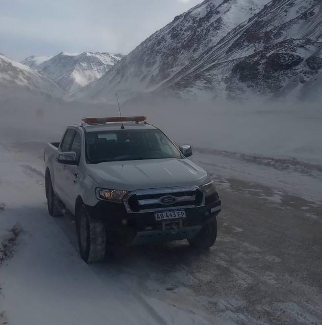 Hielo y neblina condicionan la circulación en rutas nacionales de San Juan