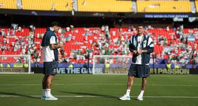 De Paul y Paredes sostienen una cábala que ya es parte del ciclo Scaloni