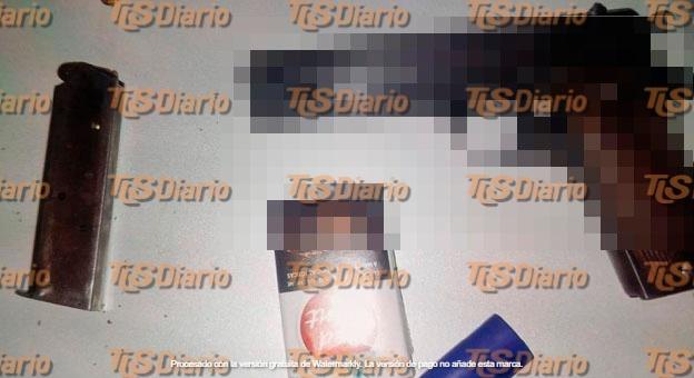 Tres detenidos en Rivadavia tras hallar una pistola calibre .45 en un auto