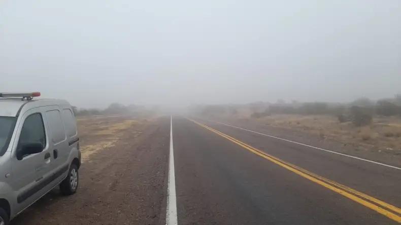 Complicaciones en la Ruta 40: piden manejar con mucha cautela por la neblina