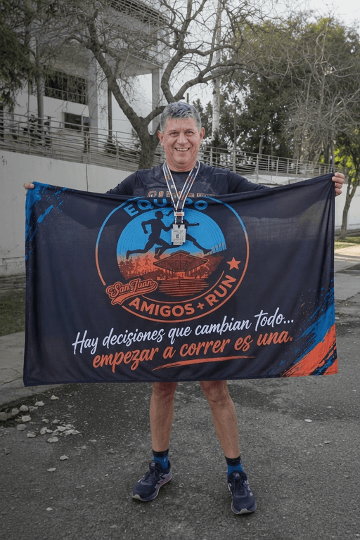 Amigos + Run despidió con un mensaje emotivo a Carlos Heredia