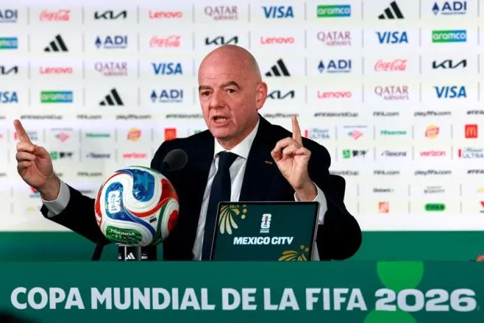 Infantino calentó la previa y metió a Argentina en la lista de candidatos