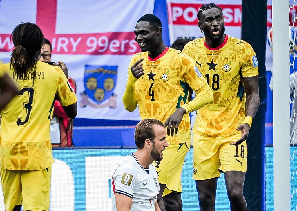Inglaterra y Ghana empataron sin goles y dejaron abierta la definición