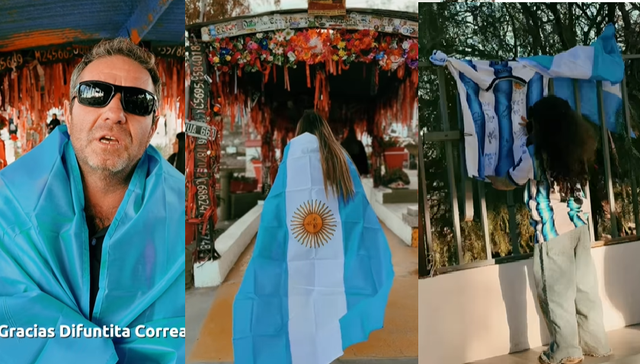 Fieles llevaron pedidos por Argentina al santuario de la Difunta Correa
