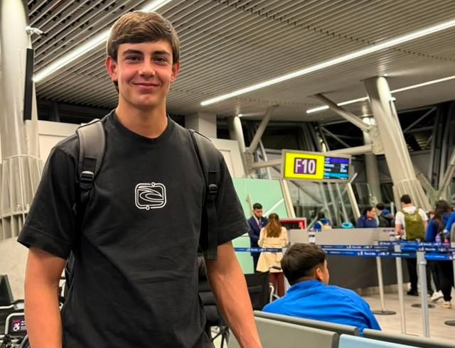 Marcos Frack viajó a Australia para su segundo Mundial de BMX