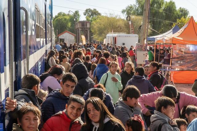 Caucete recibirá hasta fin de mes el operativo San Juan Cerca con el Tren de Capital Humano