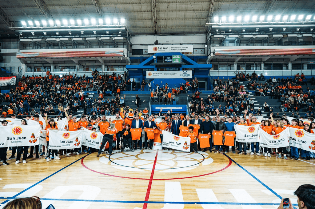 Orrego abrió en el Aldo Cantoni la etapa decisiva de los Juegos Evita en San Juan