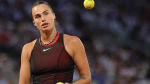 Sabalenka expresó su frustración tras despedirse de Roland Garros
