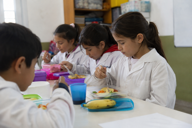 Más de un centenar de escuelas sanjuaninas refuerzan la promoción de hábitos alimentarios