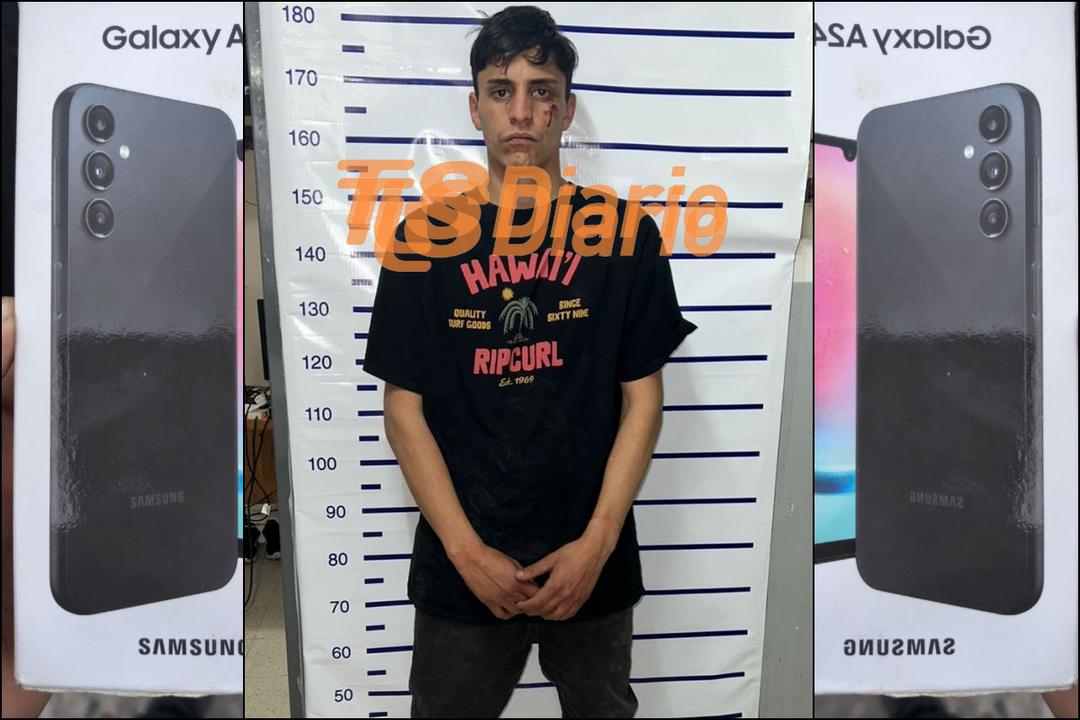 Un joven fue denunciado por llevarse un celular y terminó reducido tras una pelea en la vereda