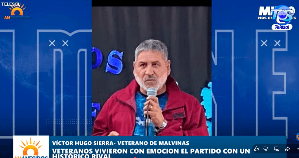 Un veterano sanjuanino contó cómo vivió el histórico duelo con Inglaterra