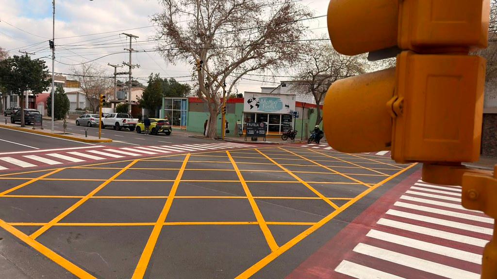 La demarcación finaliza la renovación de avenida Libertador General San Martín