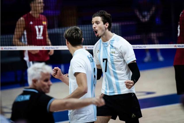 La Argentina cortó la racha adversa en la VNL con un triunfo ajustado ante Alemania