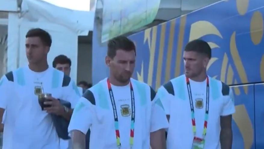 Argentina se trasladó a Kansas City para el cruce ante Suiza