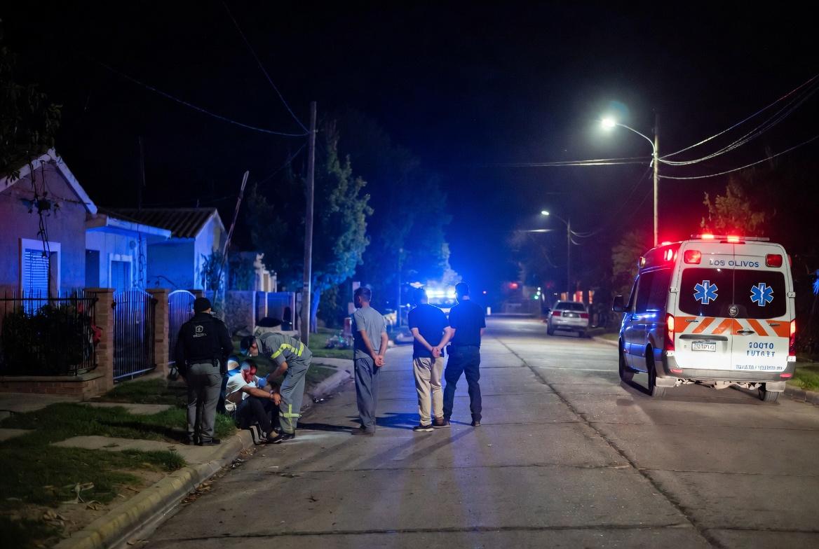 Madrugada de tiros en Los Olivos: un herido y dos hombres presos
