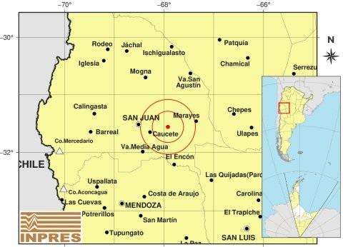 Un temblor de 4.3 grados se sintió en San Juan durante la madrugada