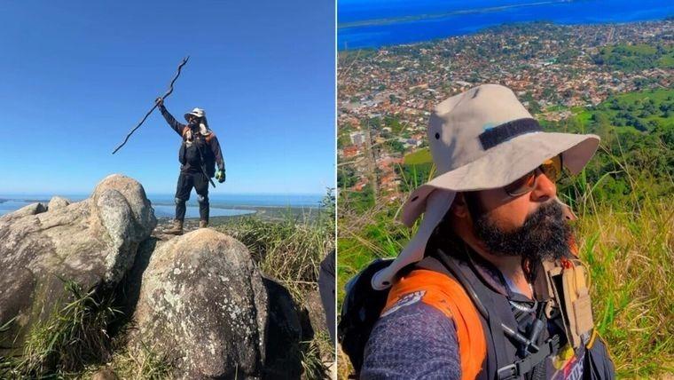 Un guía murió al caer desde un acantilado cuando intentaba sacarse una foto en Río de Janeiro