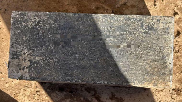 Detectan un bloque con uranio empobrecido en una planta de reciclaje de Río Cuarto