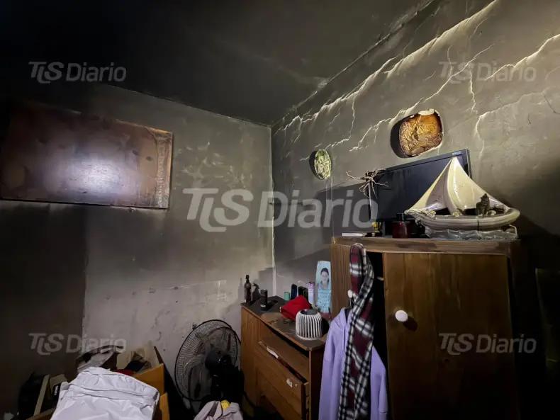 Un incendio en Chimbas dejó a una familia con pérdidas casi totales