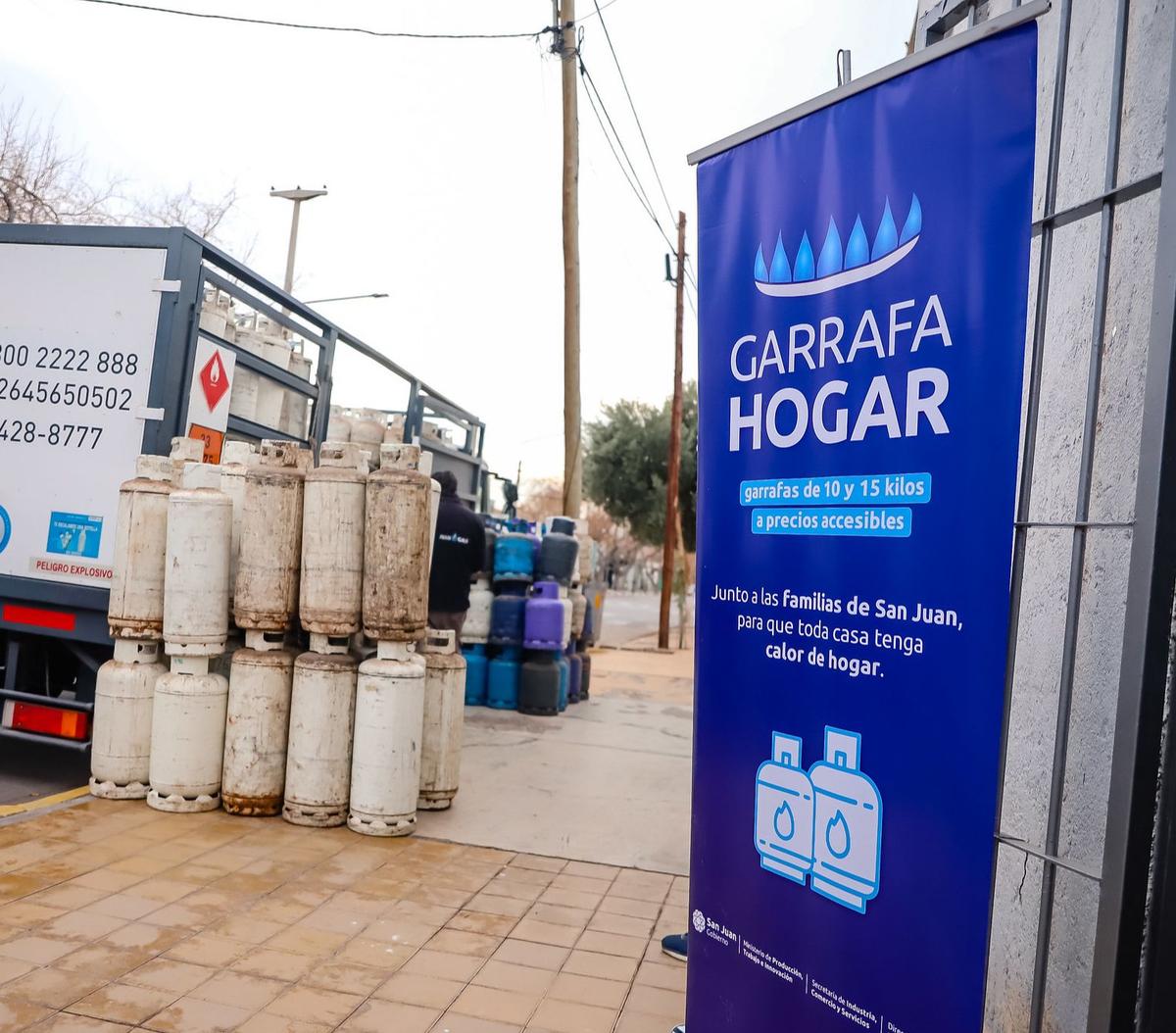 La garrafa social sigue su gira por varios departamentos sanjuaninos