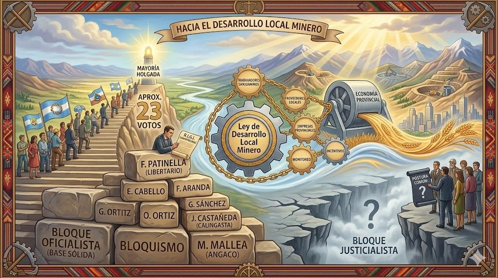 El Gobierno provincial se encamina a sacar la ley de proveedores mineros