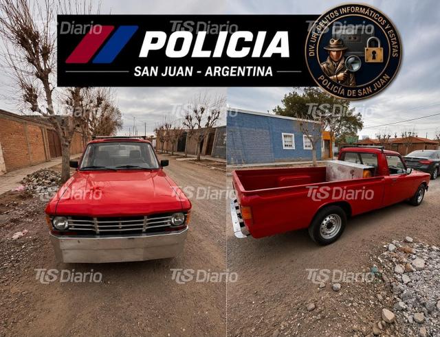 Interceptan en Rawson una camioneta robada y detienen al conductor tras una breve fuga