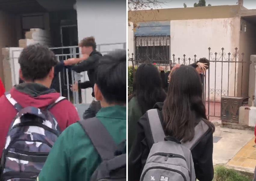 Otro episodio de violencia extrema entre adolescentes a la salida de una escuela de Capital