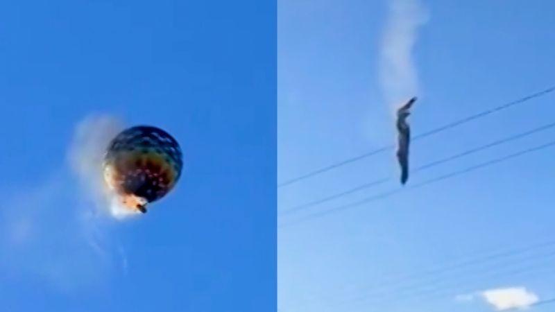 Un globo turístico se incendió en Santa Catarina y dejó ocho muertos