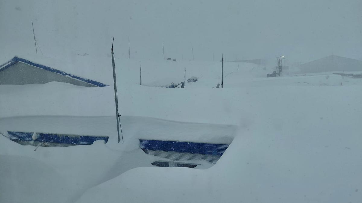La nevada tapó Veladero y dejó postales que sorprenden en la cordillera sanjuanina