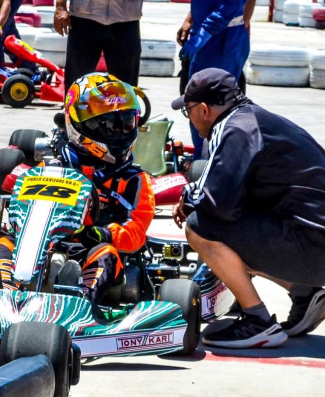 Pablo Cañizare consolida su arranque en el karting cuyano y apunta a seguir creciendo