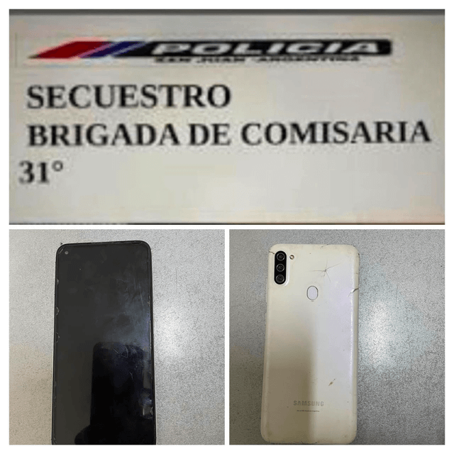 Recuperan un celular denunciado como robado y un vecino queda señalado en la causa