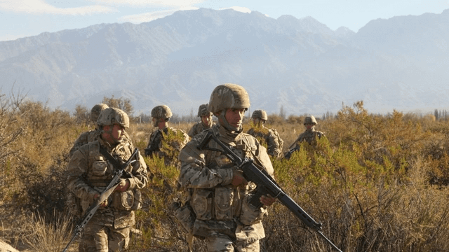 El Ejército programó maniobras de tiro en Marquesado y pidió no circular por la zona