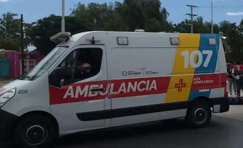 Una motociclista sigue internada tras un choque en la Ruta 270