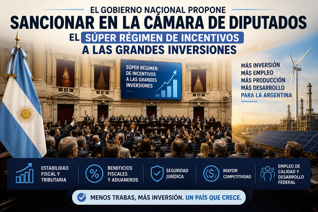 Diputados abre el tratamiento del Súper RIGI en comisión