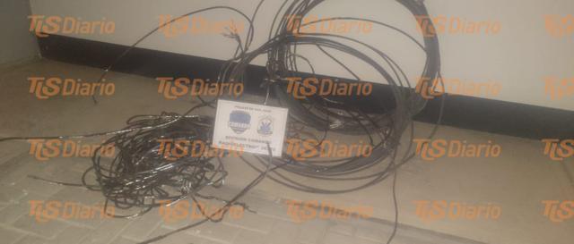 Un menor fue demorado tras intentar escapar con cableado presuntamente de media tensión