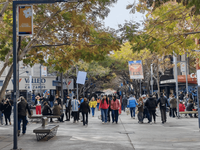 Una fuerte afluencia de público impulsó las compras por el Día del Padre en San Juan
