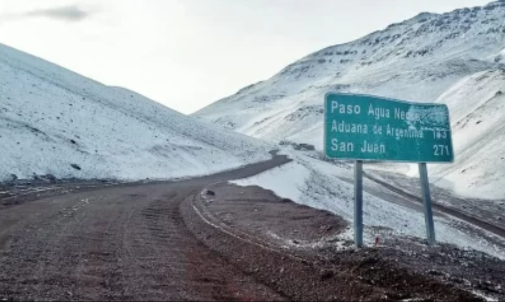 Agua Negra quedó al borde del cierre total y ya hablan de una temporada terminada