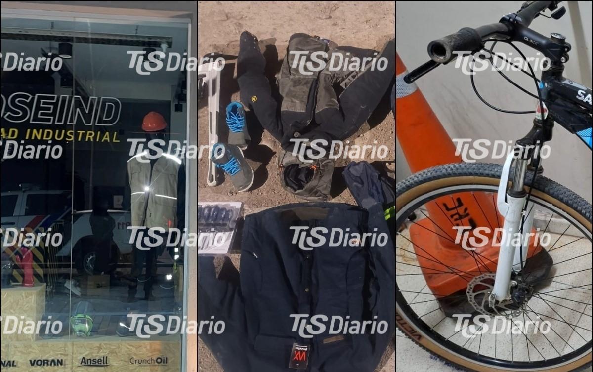 Cinco personas quedaron señaladas tras un robo en el edificio Catamarán y la policía recuperó una caja con herramientas
