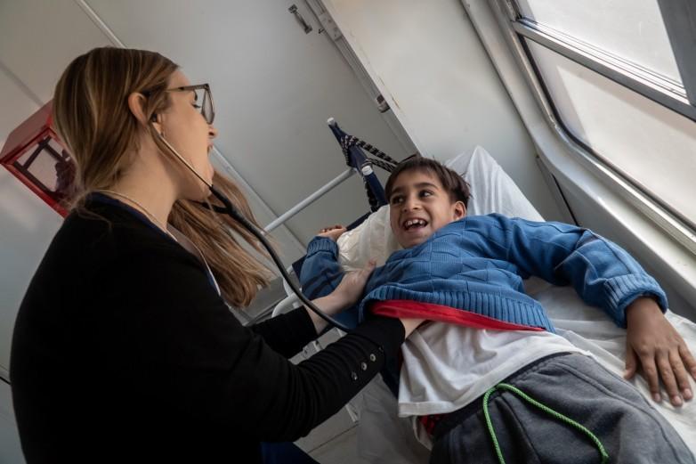 Chimbas tendrá un operativo sanitario integral para familias vinculadas al Centro Kevin